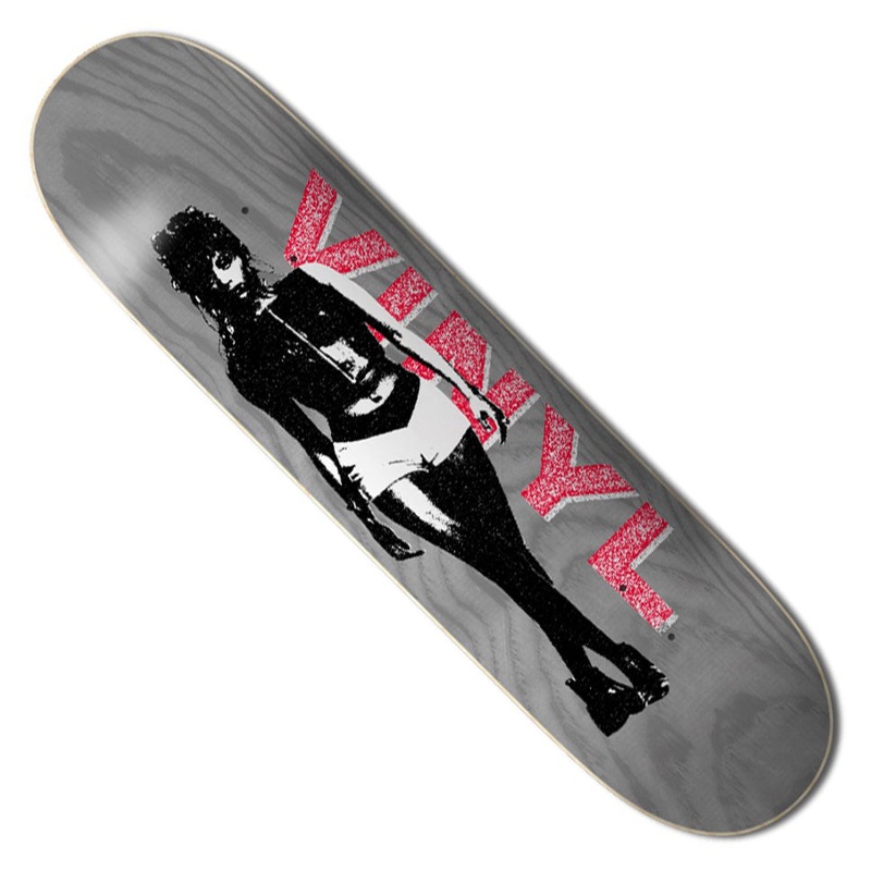 Vinyl Boom Girl Deck Grey 8.5 x 32 WB:14.375