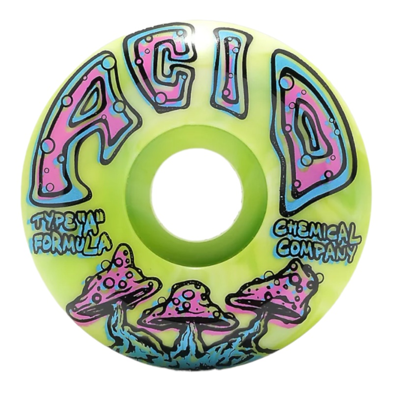ACID Chemical Co. Shrooms Type A Formula Skateboard Wheels 53mm