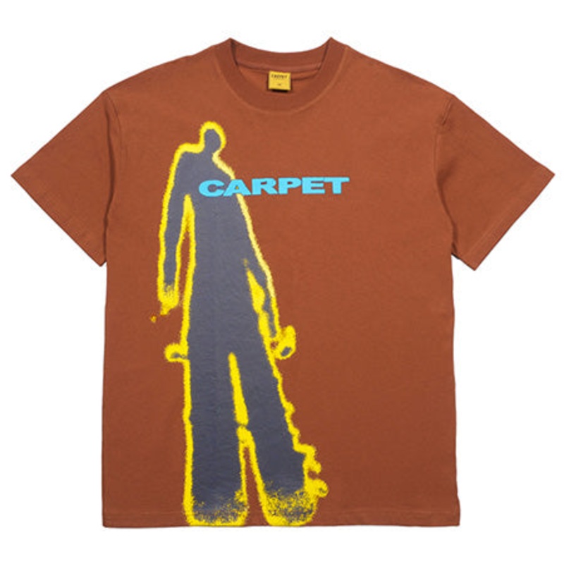 Carpet Company Shadow Man T Shirt Brown Large