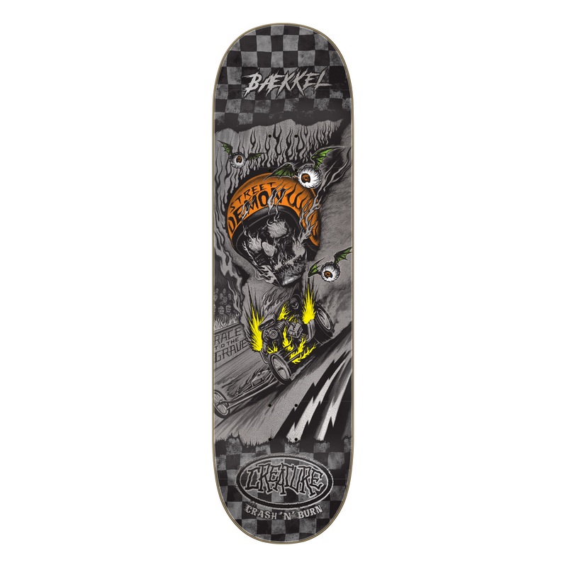 Creature Baekkel Crash And Burn 8.6″ Skateboard Deck