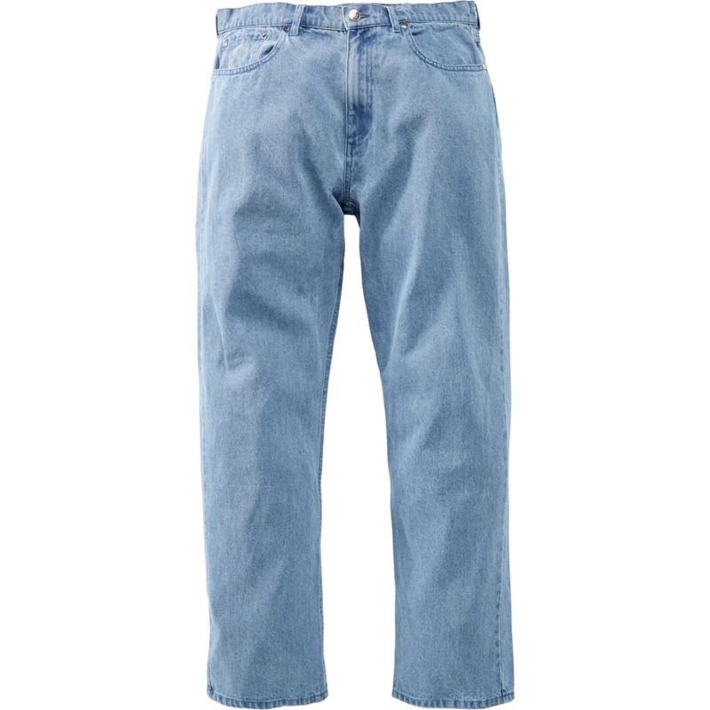 eS Light Blue Baggy Denim Pants 28