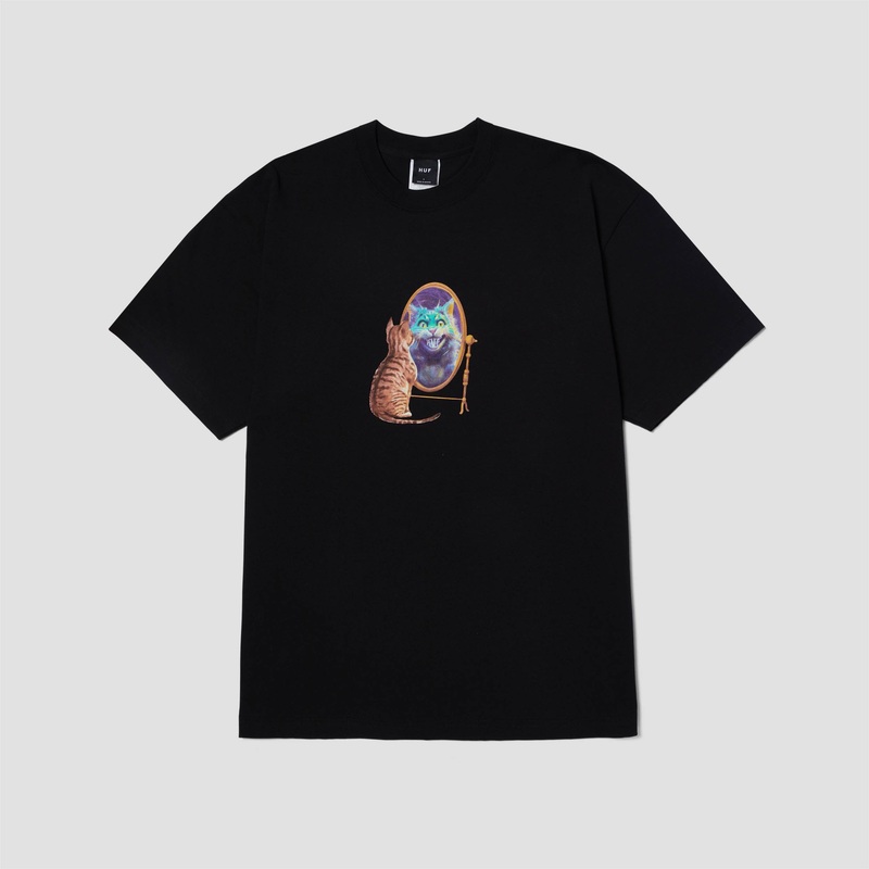 HUF Mirror Shortsleeve T-Shirt Black Small