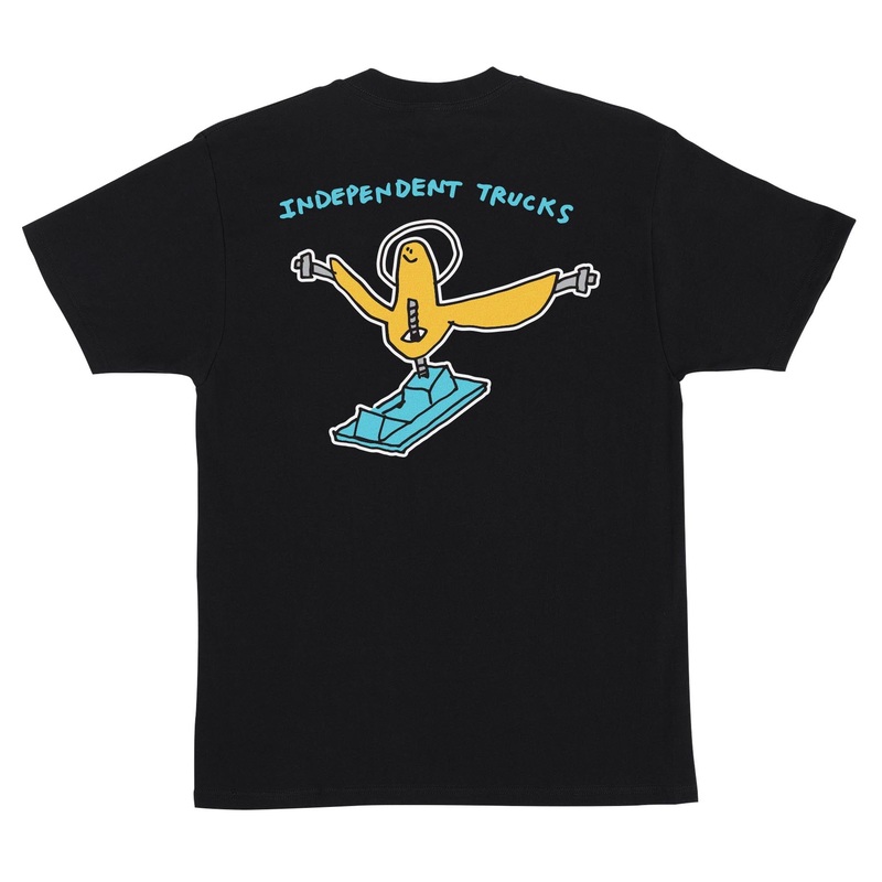 Independent Hanger T-Shirt Small Black