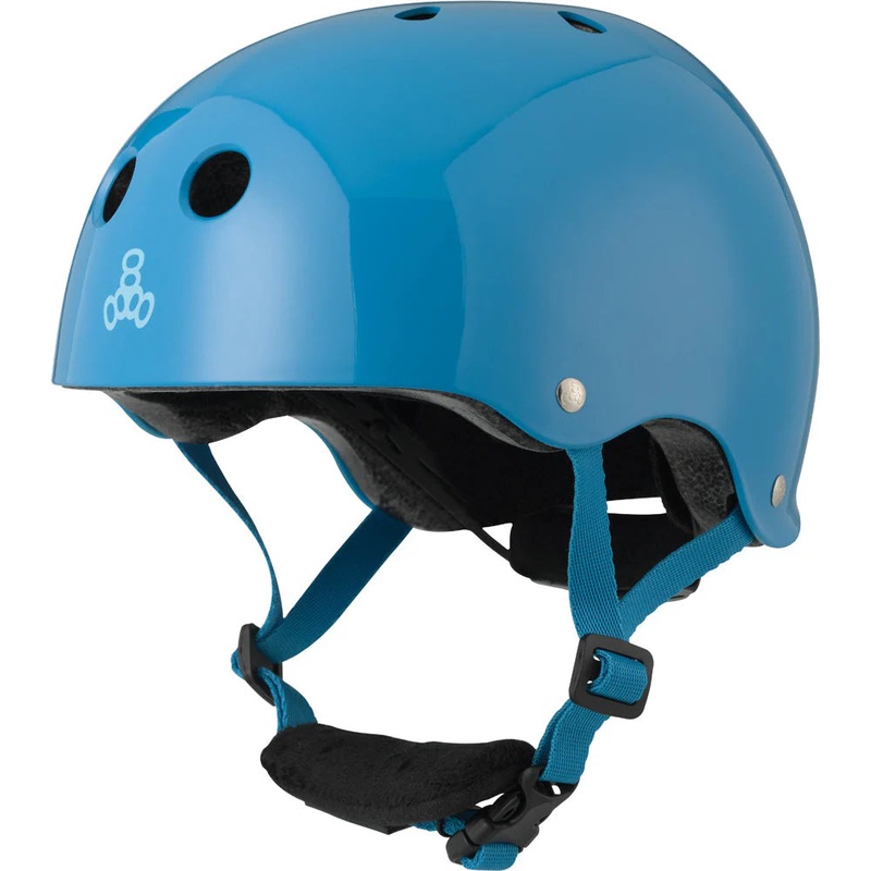 Lil 8 Kids Helmet – Blue Glossy