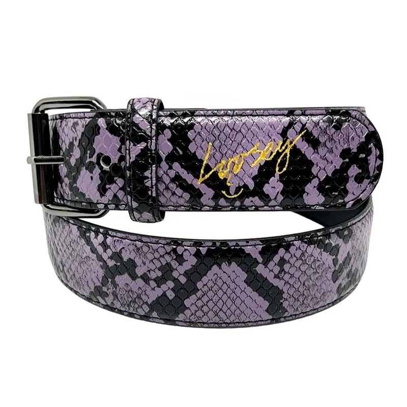 Loosey Slither Belt Purple One size fits all