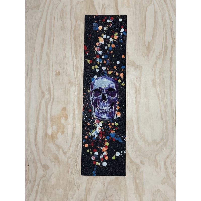Moblow Skull Purple Spatter