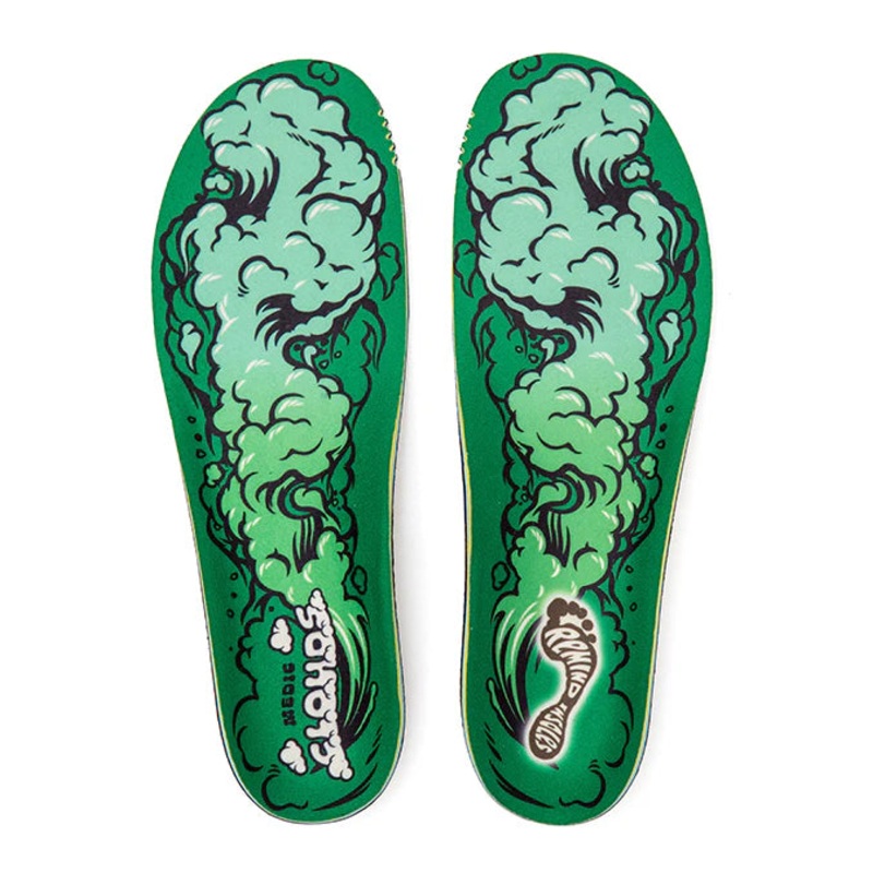 Remind Insoles Medic Impact 5.5MM Mid-High Arch Insoles (Clouds) 7-7.5