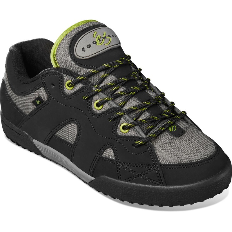 S One Nine 7 Black / Lime Skateboard Shoes M 9 / W 10.5