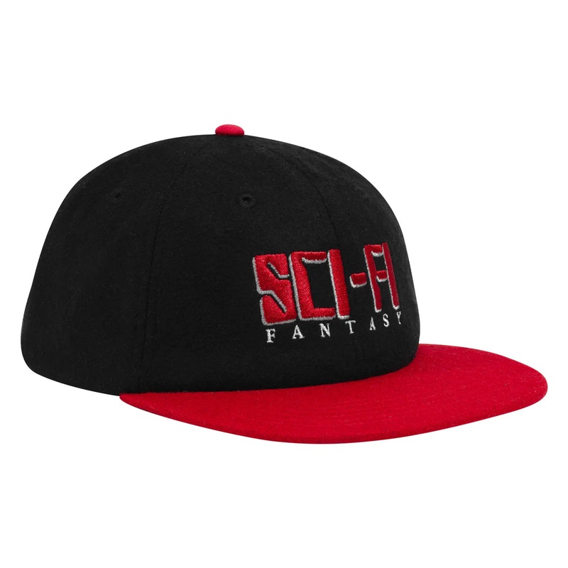 Sci Fi Fantasy Display Hat Black/Red OS