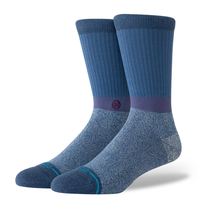 Stance Stoop Crew Sock Dark Royal M :: Men 6-8.5 / Women 8-10.5