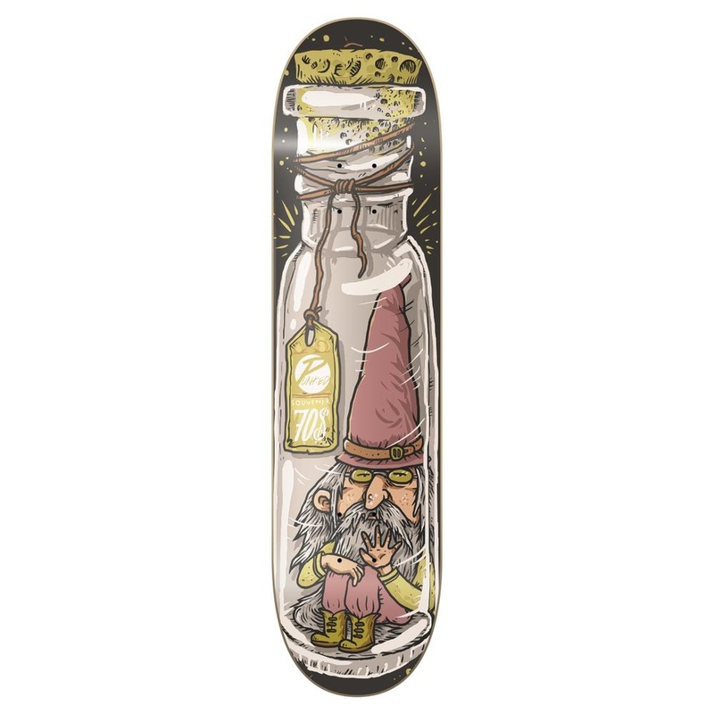 Yocaher Graphic Skateboard Deck – Gnome 7.5″