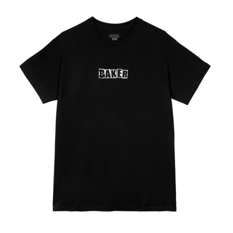 Baker Brand Logo Black White T Shirt Black Small