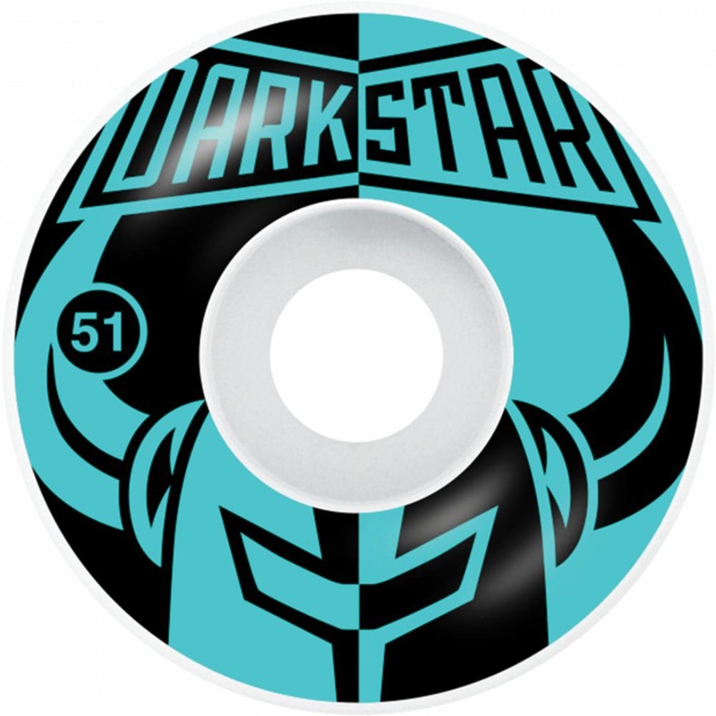 Darkstar Divide 51 mm Black/Aqua Wheels