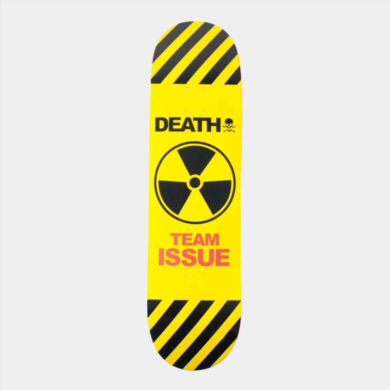 Death 8.5″ Team Issue Deck – Yellow 8.5″
