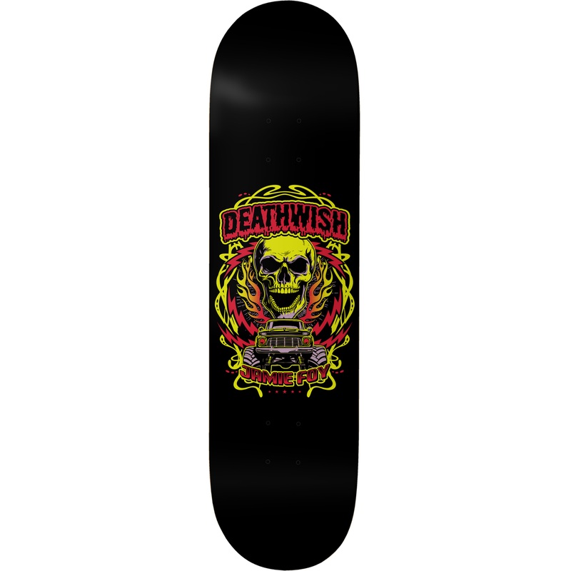 Deathwish Jamie Foy Mash The Throttle 8.25″ Skateboard Deck