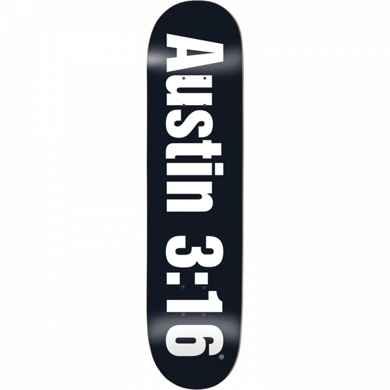 Enjoi Three Sixteen 8.5″ Black Skateboard Deck