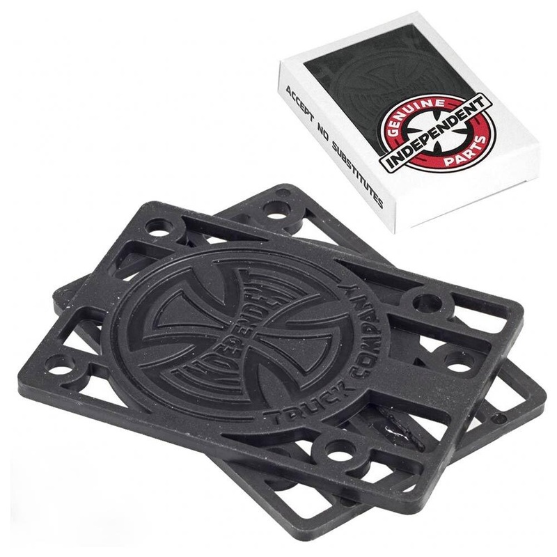 Independent Trucks “1/8 Inch Riser- Black”