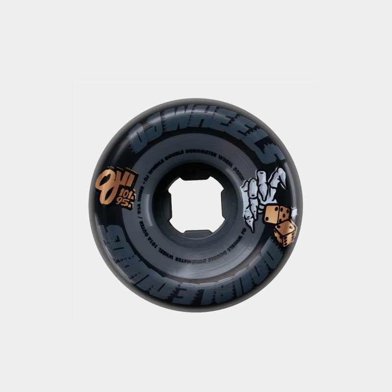 OJ – 54mm – 101/95a Double Duos – Black/ Grey 54mm 101a