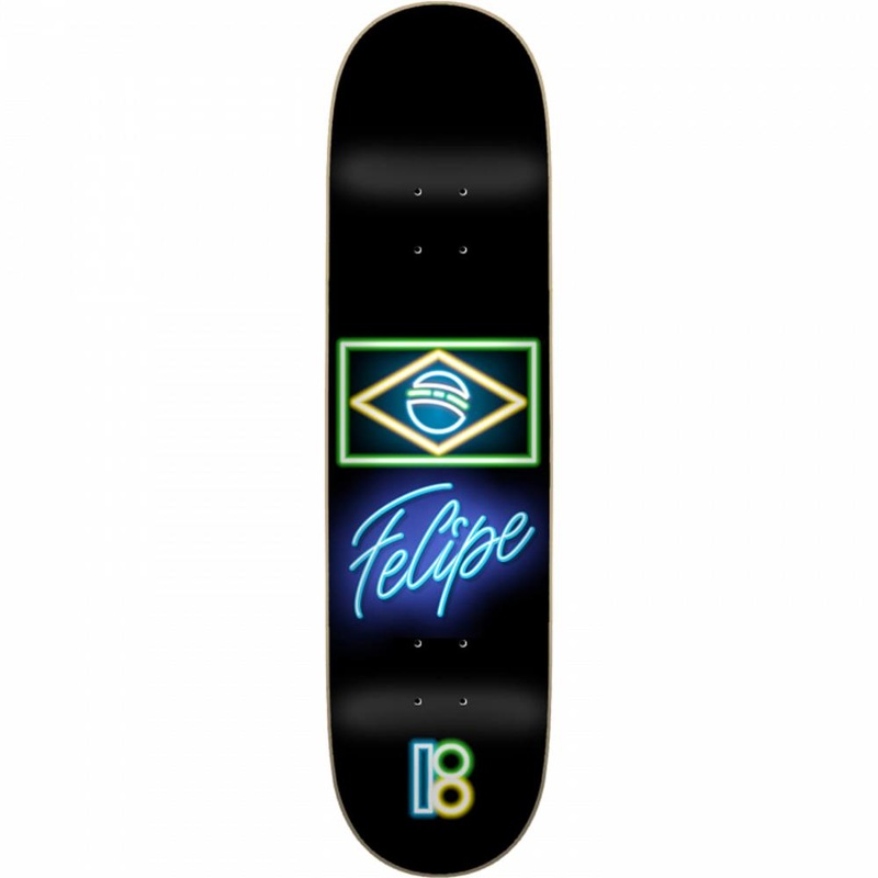 Plan B Felipe Neon 7.75″ Skateboard Deck Deck