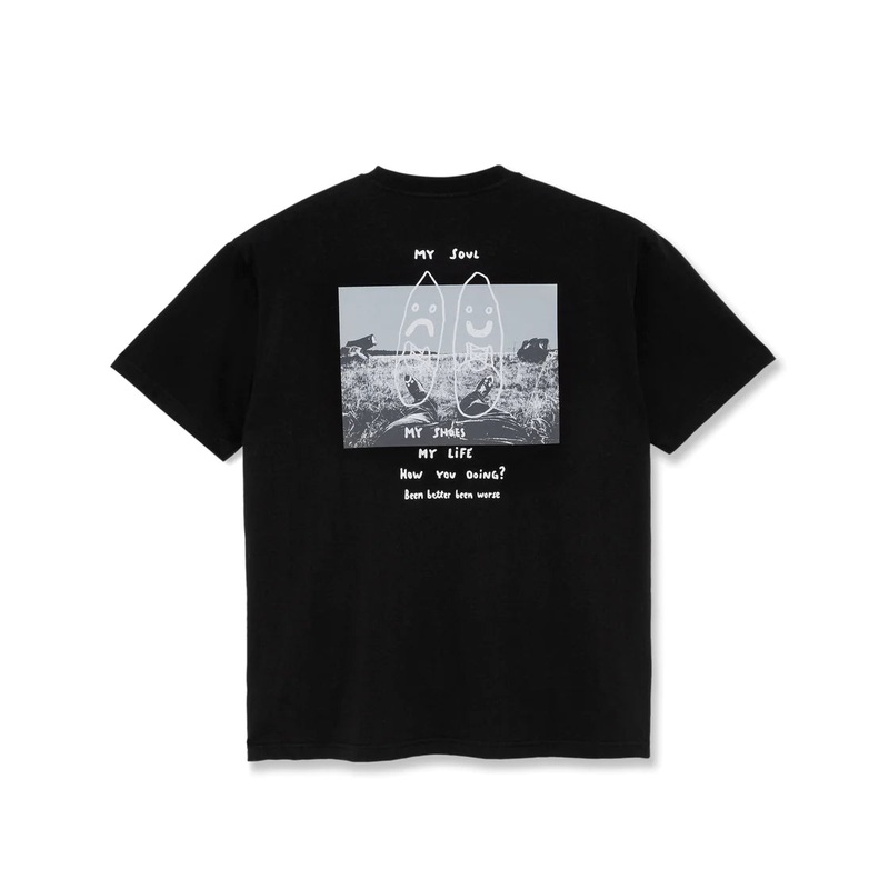 POLAR STRUGGLE T SHIRT BLACK S