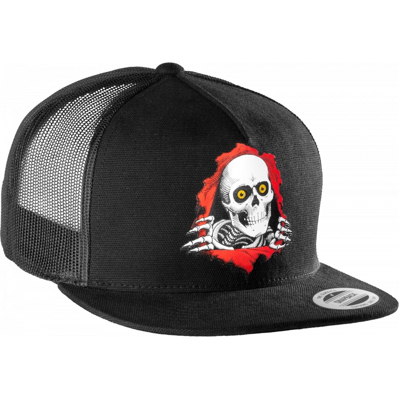 Powell Peralta Ripper Black Trucker Hat