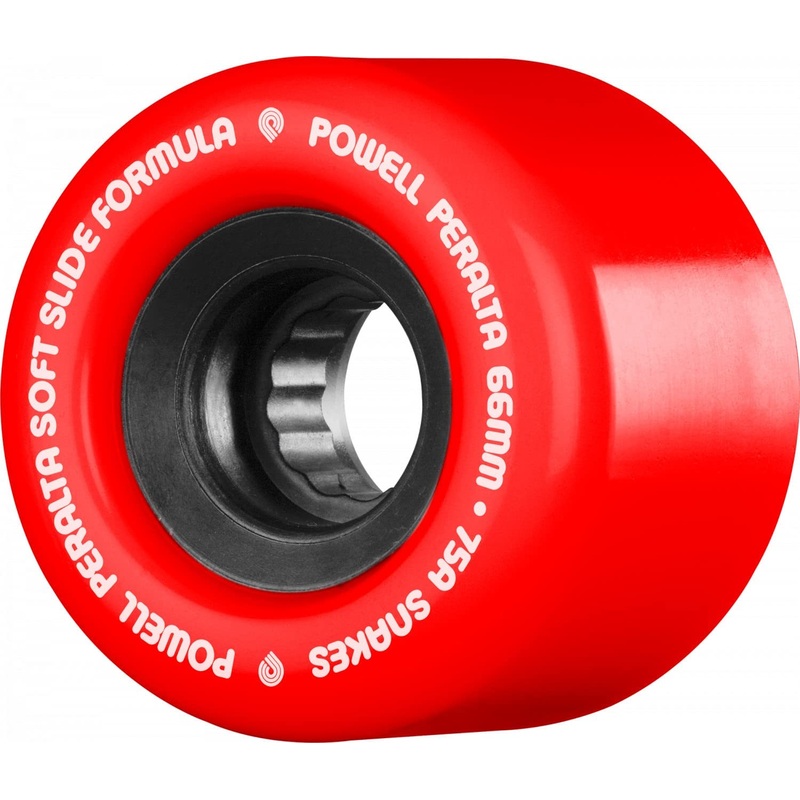 Powell Peralta Snakes Skateboard Wheels 69mm 75a 4pk Red