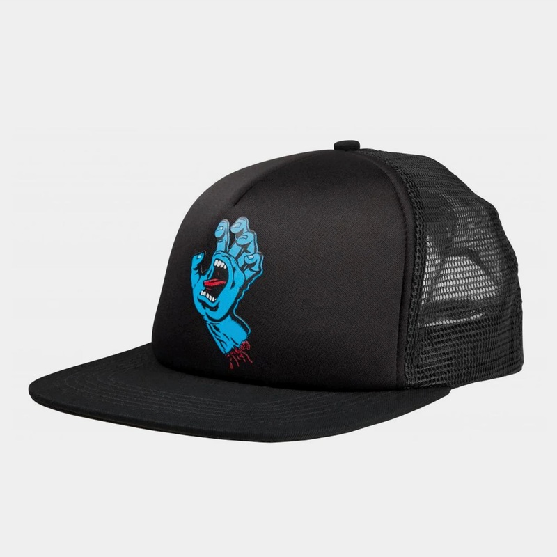 Santa Cruz Classic Hand Mesh Cap – Black
