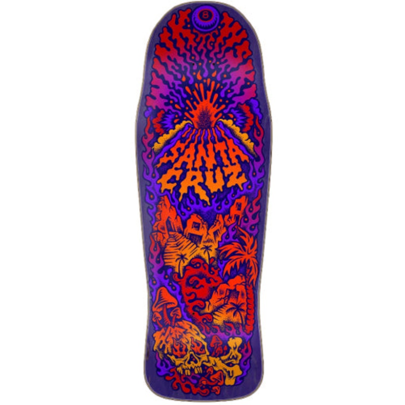 Santa Cruz Erick Winkowski Volcano Shaped Skateboard Deck 10.34″ 10.34″