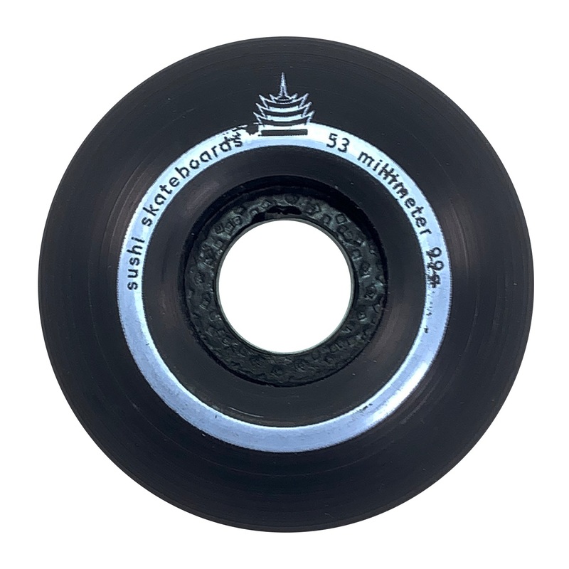 Sushi Wheels – 53mm – Pagoda Team V2 Wheels – Black