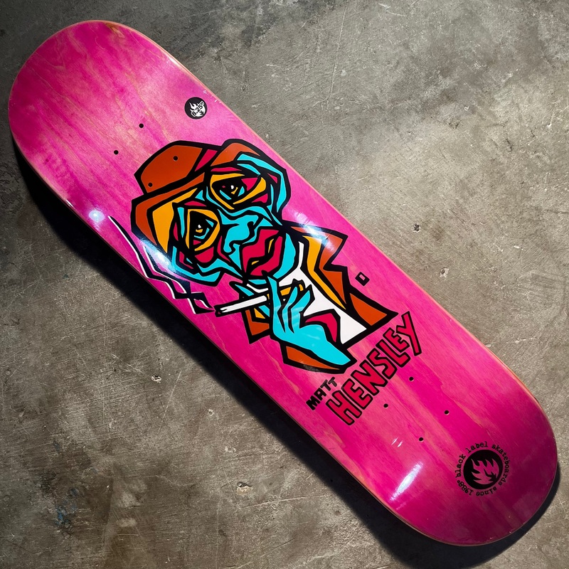 Black Label – Matt Hensley Smoking Section Deck – Assorted Stains 8.25