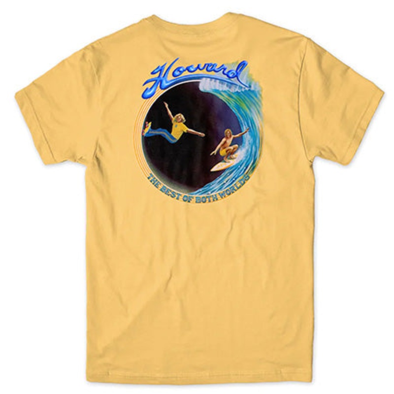 Girl Best of Both Pocket T Shirt Mustard Large