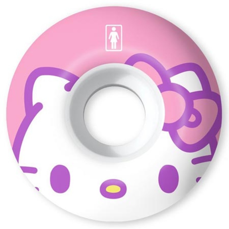 Girl Hello Kitty Staple Sanrio 99D Wheels White/ Pink 53mm
