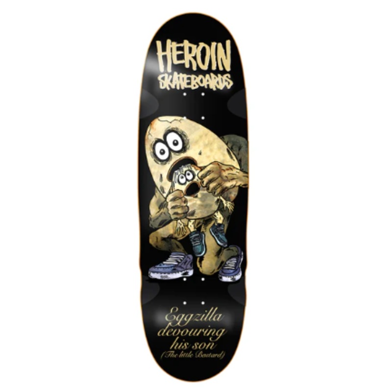 Heroin Egg Eater Skateboard Deck 9.75″ Deck only 9.75