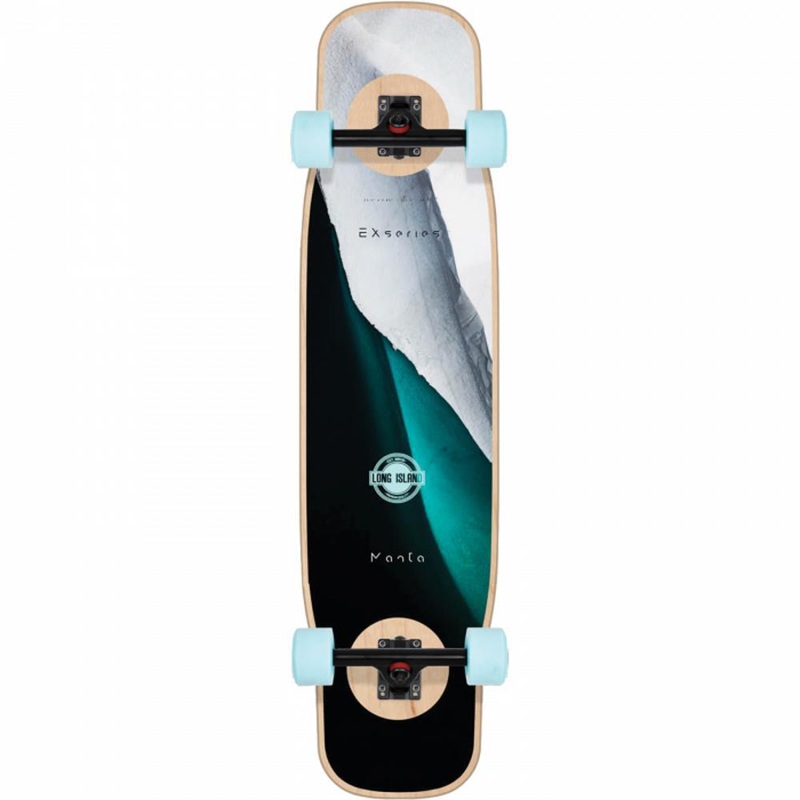 Long Island Manta Fiber-Ex 38.75″ Cruiser Longboard Complete