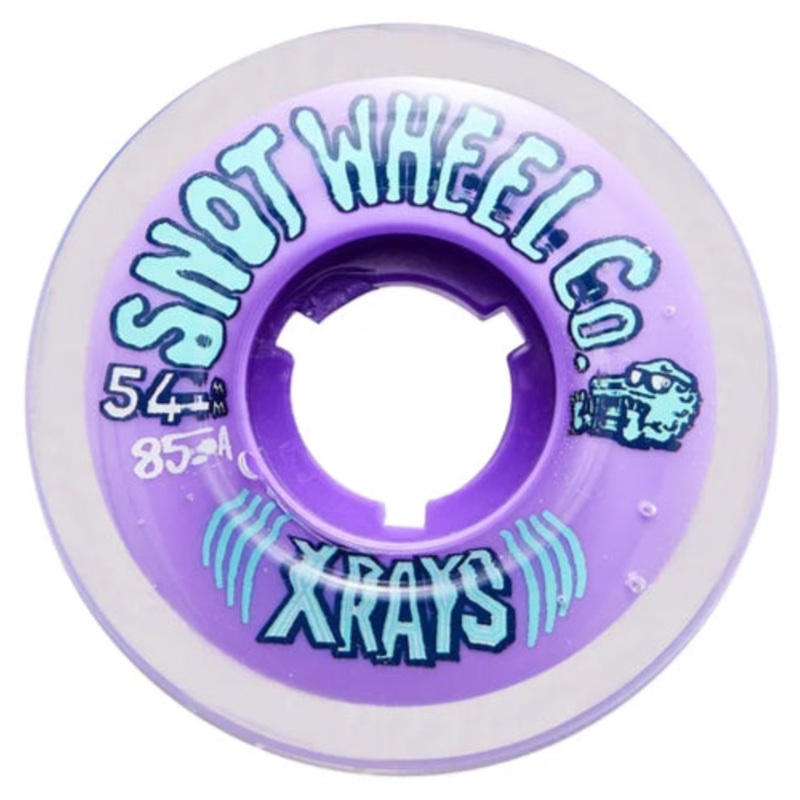 Snot X Rays Wheels Purple 54MM 85A 54mm