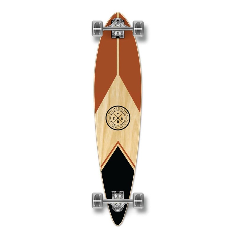 Yocaher 40″ Mountain – Pintail Longboard Complete – Earth Series Complete