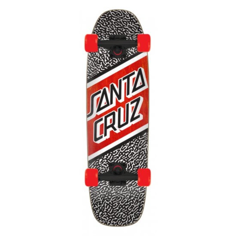 Amoeba Street Skate 8.4in x 29.4in Street Cruiser Skateboard Santa Cruz