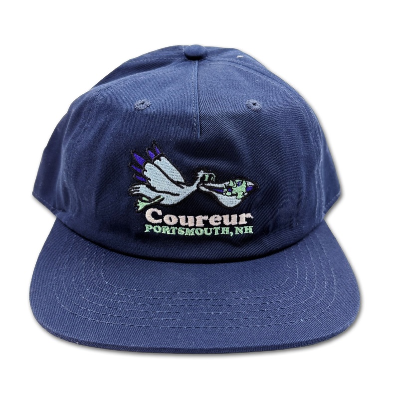 Coureur Goods Pelican Pals Snapback Cap Navy