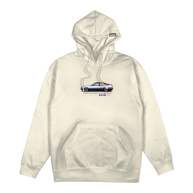 DGK RISEN HOODED FLEECE BONE S