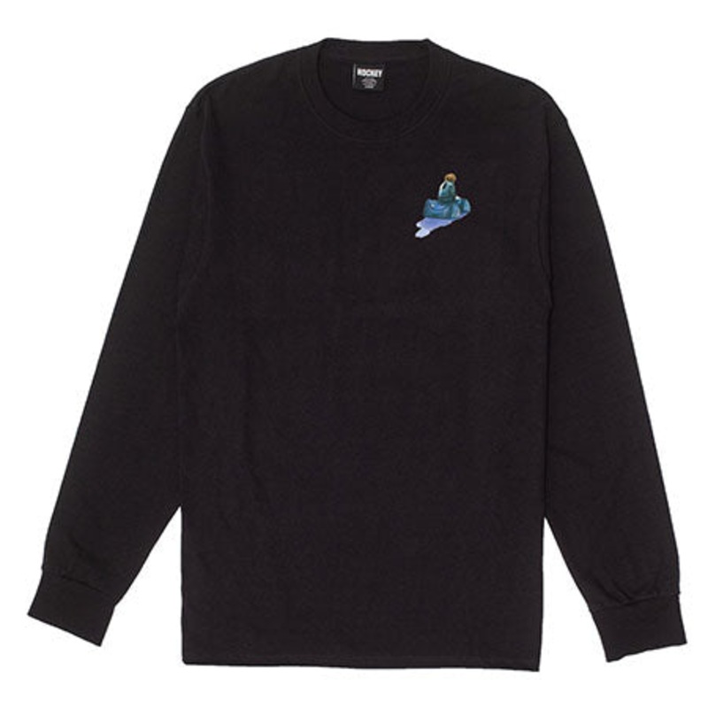 Hockey John Fitzgerald Runaway Long Sleeve T Shirt Black Small