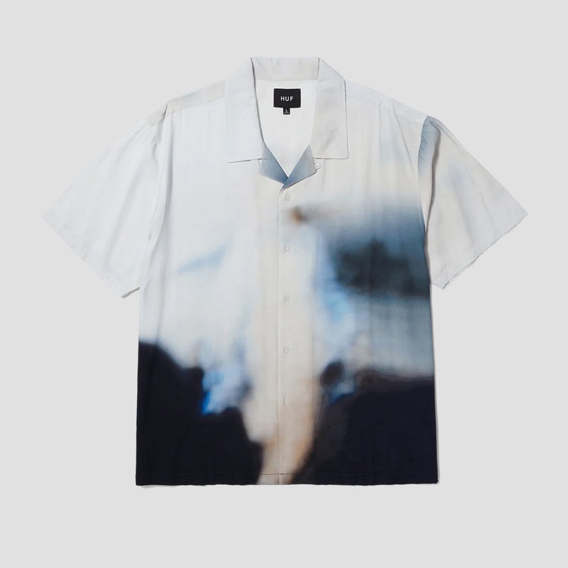 HUF Apparition Resort Shirt White Small