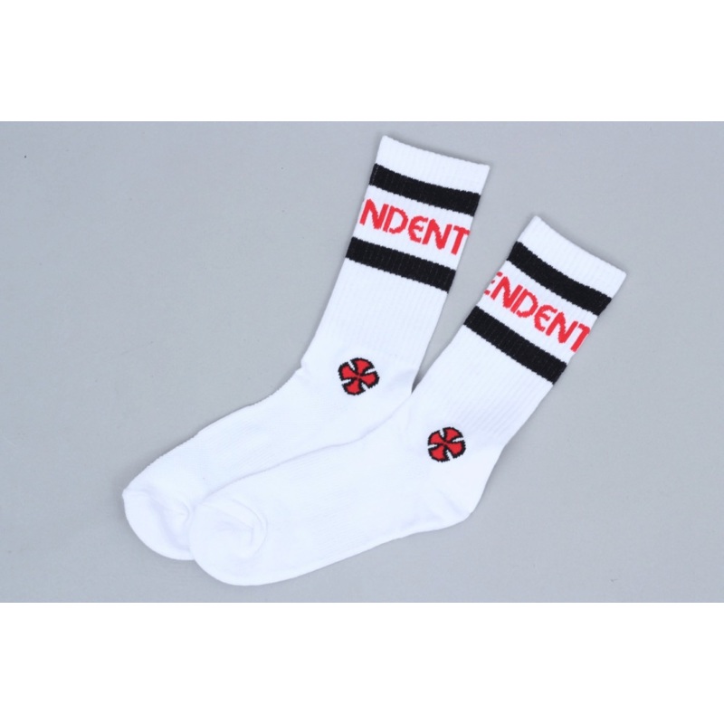 Independent Stage Socks White