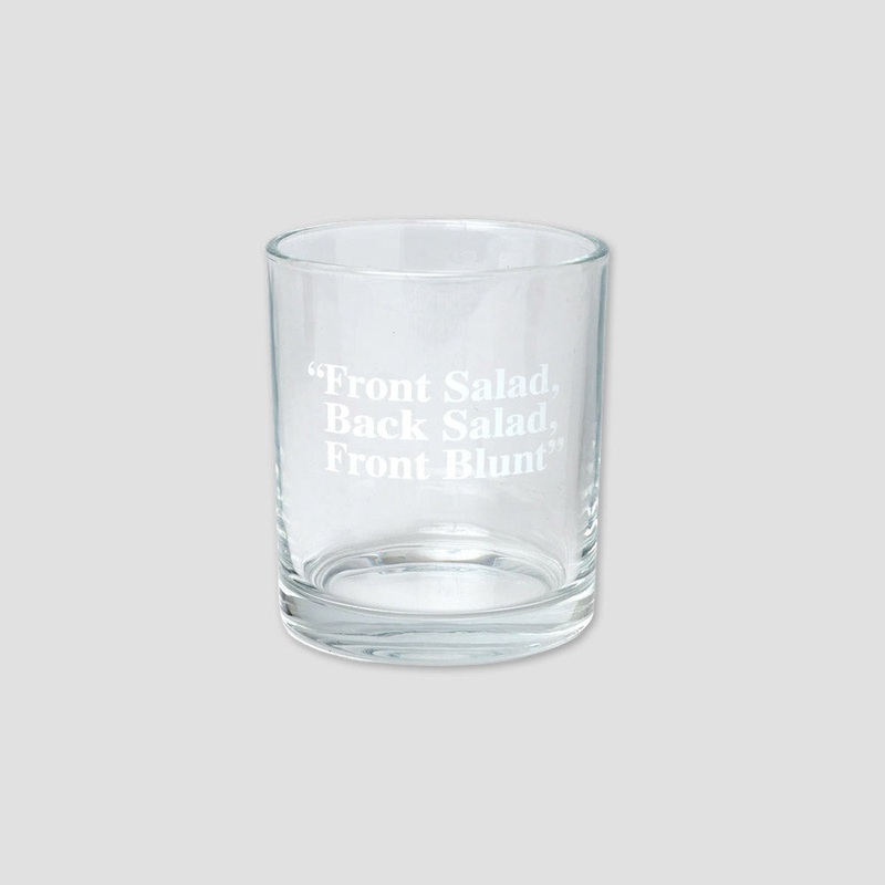 Jenkem Front Salad Rocks Glass