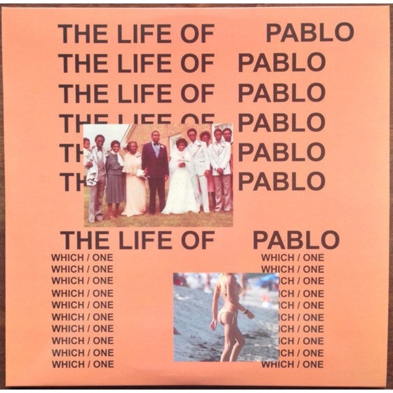 Kanye West – The Life Of Pablo  Color Vinyl LP Record *Unofficial Release*