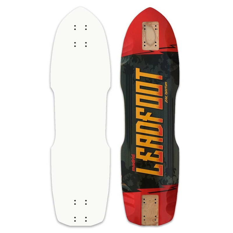 Madrid The Leadfoot Zak Maytum Pro Model 32″ Freeride Deck – Performance Series Deck