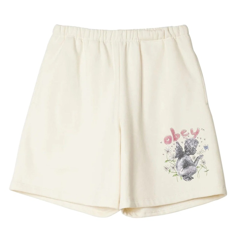 OBEY GARDEN ANGEL SWEATSHORTS S