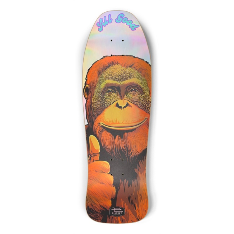 Orang-U-Chill (Holographic) Deck Only No wall hangers