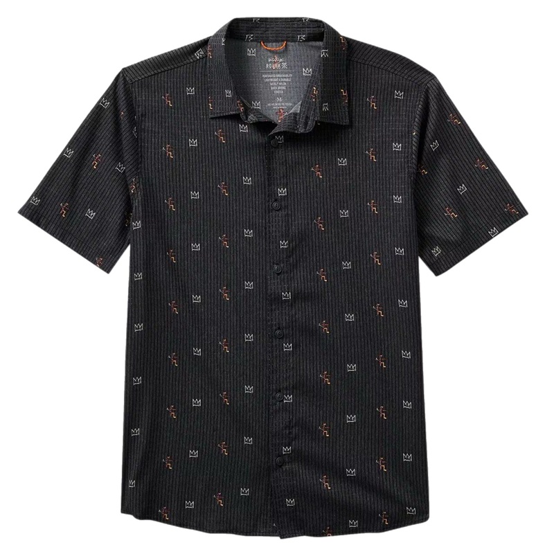 ROARK X BASQUIAT BLESSED UP SHIRT S