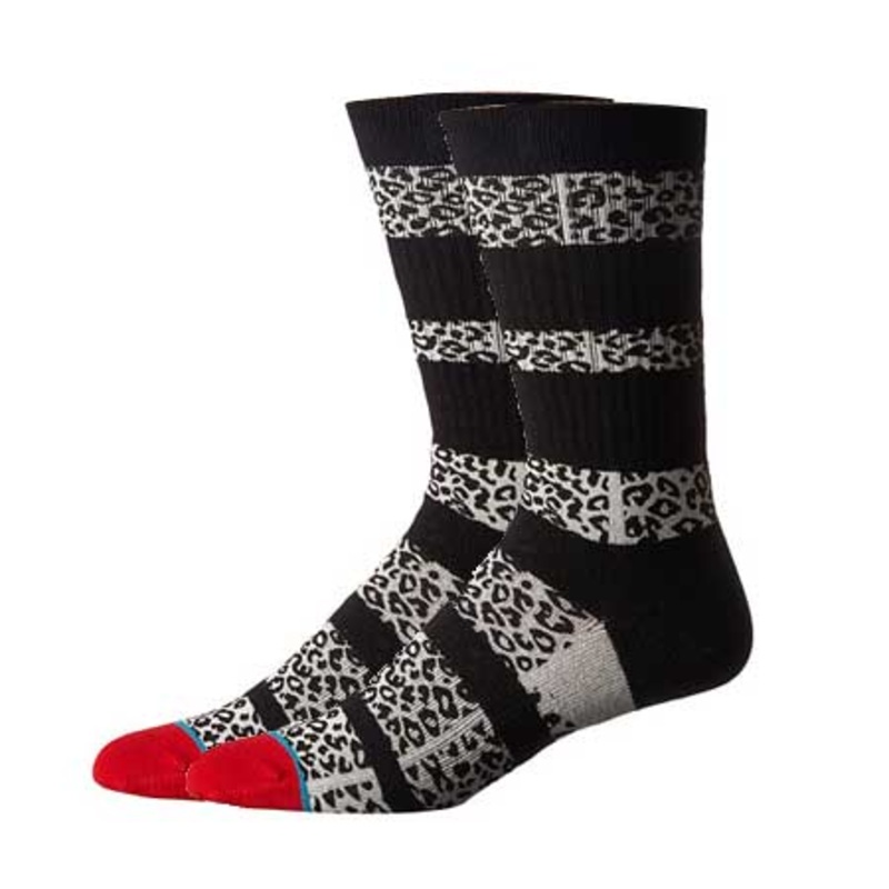 Stance Halftime Crew Socks Black Large