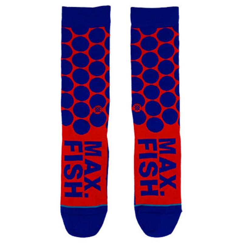 Stance Max Fish Socks Blue Large